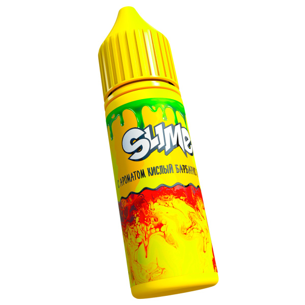 БЕЗНИКОТИНОВАЯ ЖИДКОСТЬ ДЛЯ ЭСДН SLIME (СЛАЙМ) 0mg 28ml С АРОМАТОМ КИСЛЫЙ БАРБАРИС ПОМЕЛО